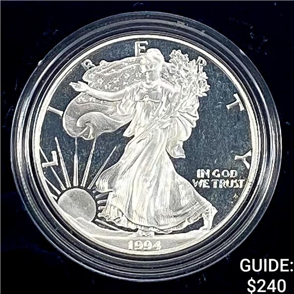 1994 $1 American Silver Eagle 1oz PROOF