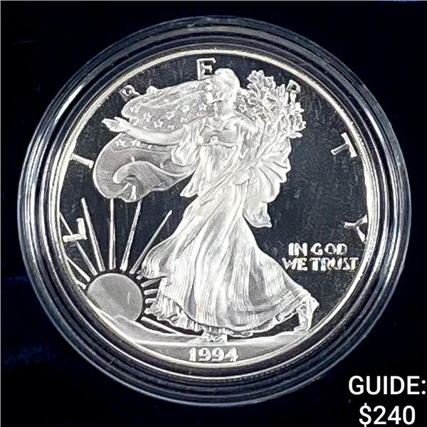 1994 $1 American Silver Eagle 1oz