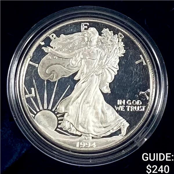 1994 $1 American Silver Eagle 1oz PROOF