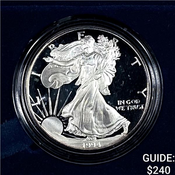 1994 1oz Proof Silver Eagle w/ Box