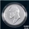 Image 1 : 1881 Comm. Silver James A. Garfield Coin w/ Box