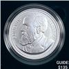 Image 1 : 1889 Comm. Silver Benjamin Harrison Coin w/ Box