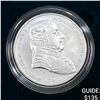 Image 1 : A.D. 1797 Comm. Silver John Adams Coin w/ Box