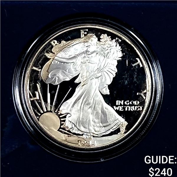 1994 1oz Proof Silver Eagle w/ Box