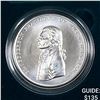 Image 1 : Comm. Silver T.H. Jefferson Coin w/ Box