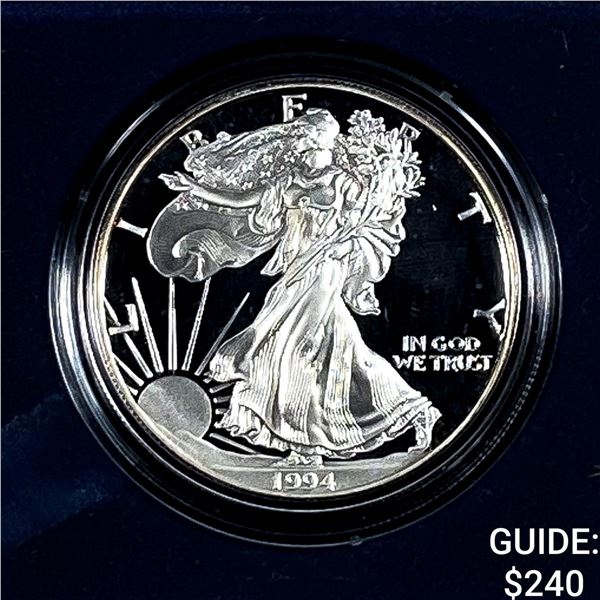 1994 1oz Proof Silver Eagle w/ Box