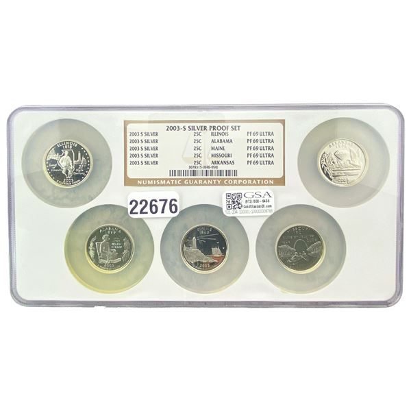 2003-S  NGC PF69 Ultra Cameo