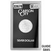 Image 1 : 1883-CC Morgan Silver Dollar GSA UNCIRCULATED