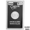 Image 1 : 1884-CC Morgan Silver Dollar GSA UNCIRCULATED