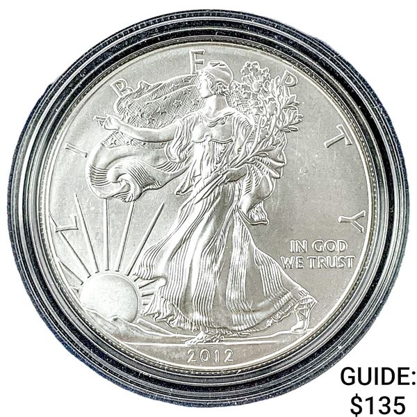 2012 1oz Silver Eagle w/ Box