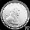 Image 1 : A.D. 1857 Comm. Silver Martin Van Buren Coin w/ Box