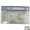 Image 1 : 1878-CC Morgan Silver Dollar NGC MS61 Soft Pack