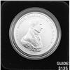 Image 1 : Comm. Silver James Monroe Coin w/ Box