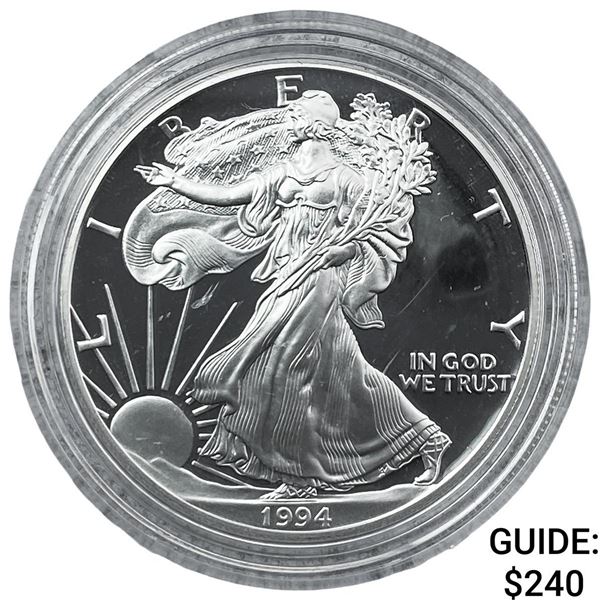 1994 1oz Proof Silver Eagle w/ Box