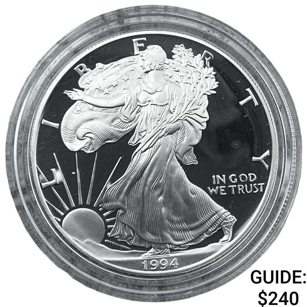 1994 1oz Proof Silver Eagle w/ Box