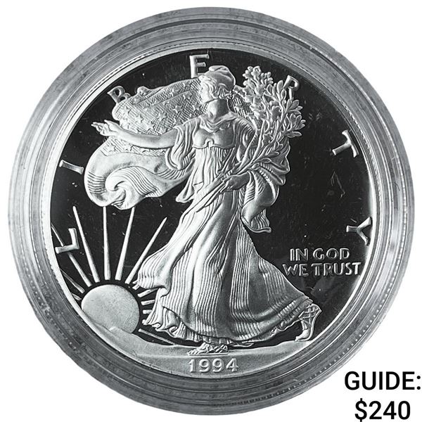 1994 1oz Proof Silver Eagle w/ Box