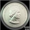 Image 1 : 1865 Comm. Silver Andrew Johnson Coin w/ Box