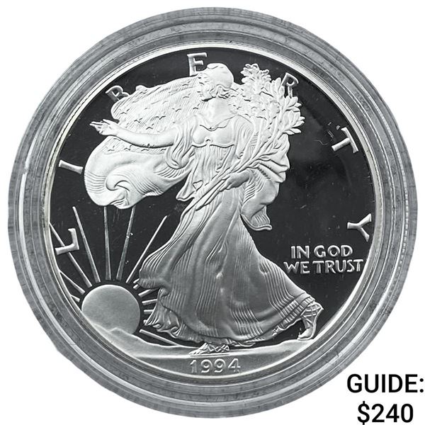 1994 1oz Proof Silver Eagle w/ Box