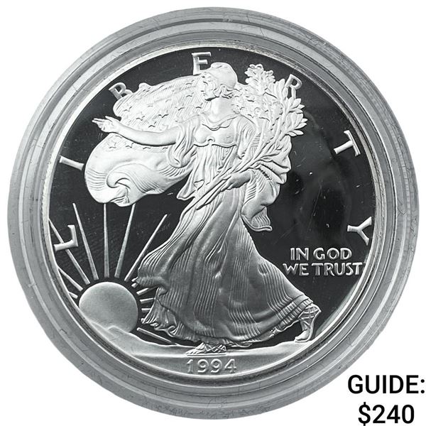 1994 1oz Proof Silver Eagle w/ Box
