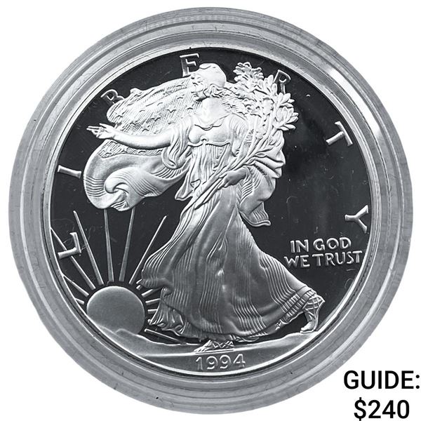 1994 1oz Proof Silver Eagle w/ Box