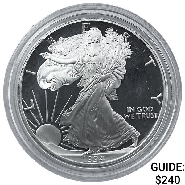 1994 1oz Proof Silver Eagle w/ Box