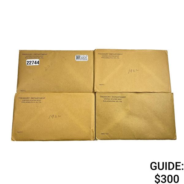 [4] 1962-1963 U.S. Proof Set Sealed Envelope