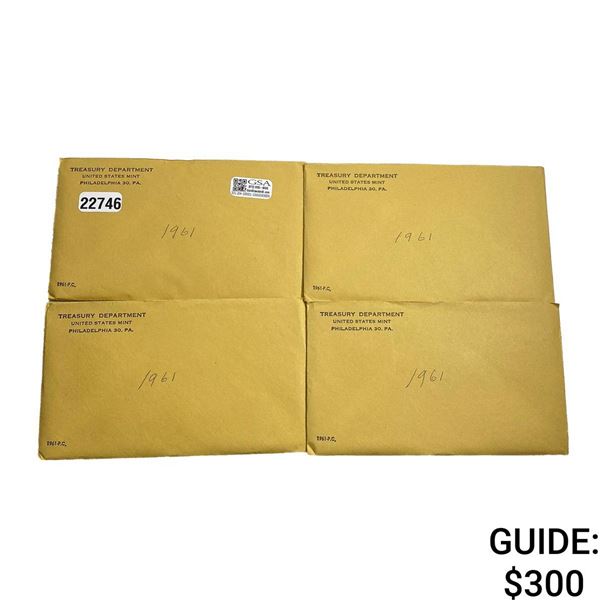 [4] 1961 U.S. Proof Set Sealed Envelope