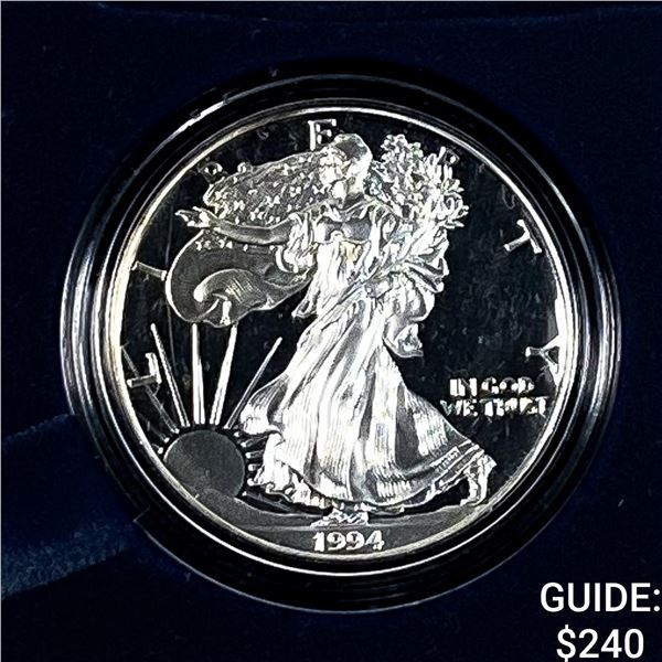 1994 1oz Proof Silver Eagle w/ Box