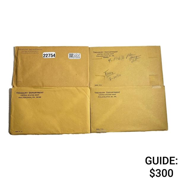[4] 1962-1964 U.S. Proof Set Sealed Envelope