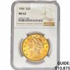 Image 1 : 1900 $20 Gold Double Eagle NGC MS62