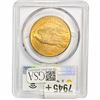 Image 2 : 1908 $20 Gold Double Eagle PCGS MS64 No Motto