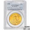 Image 1 : 1908 $20 Gold Double Eagle PCGS MS64 No Motto