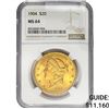 Image 1 : 1904 $20 Gold Double Eagle NGC MS64