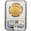 Image 2 : 1904 $20 Gold Double Eagle NGC MS61
