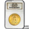 Image 1 : 1908 $20 Gold Double Eagle NGC MS63 No Motto