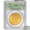 Image 1 : 1907 $20 Gold Double Eagle PCGS MS62