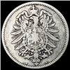 Image 1 : 1876 Germany Silver 1 Reichsmark NEARLY UNCIRCULATED