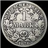 Image 2 : 1876 Germany Silver 1 Reichsmark NEARLY UNCIRCULATED