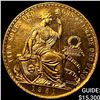 Image 1 : 1951 Peru Gold 100 Soles 1.357AGW UNCIRCULATED