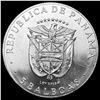 Image 2 : 1970 Republic of Panama SIlver 5 Balboas UNCIRCULATED