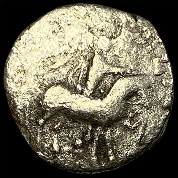 Indo-Scythian Azes 1/11, 58 BC SIlver Tetradrachm LIGHTLY CIRCULATED