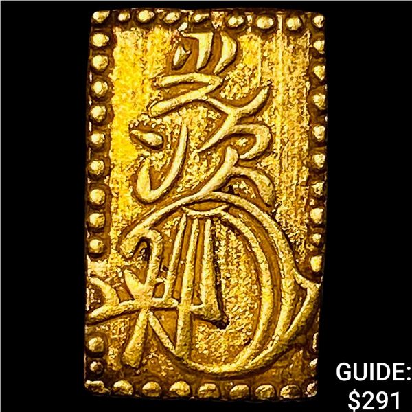 1868-1869 Japan Gold 2 Bu CLOSELY UNCIRCULATED