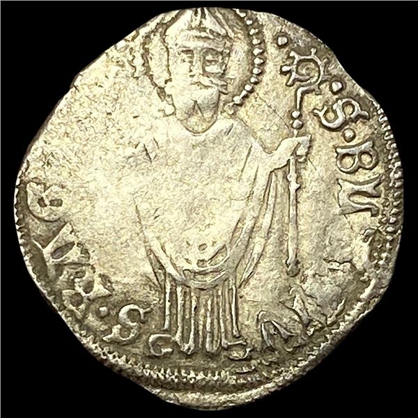 1372-1383 Ragusa Silver Grosso CLOSELY UNCIRCULATED