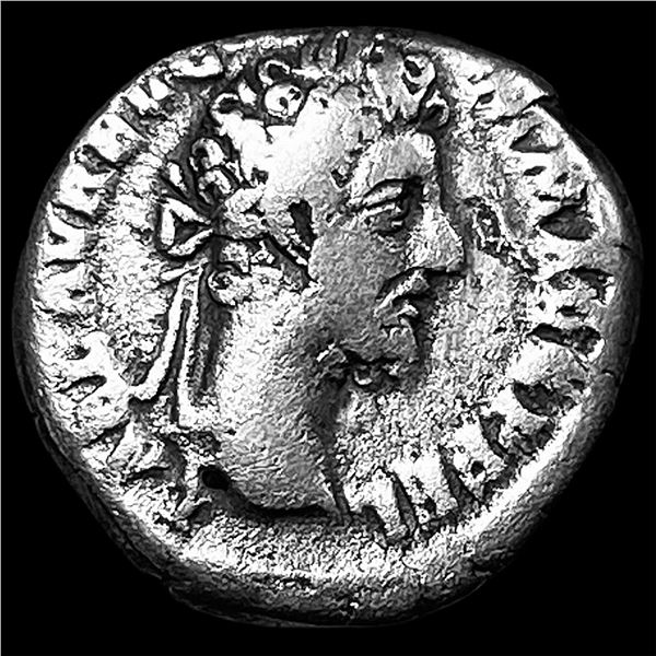 Roman Commodus AD 177-198 Silver Denarius NEARLY UNCIRCULATED