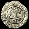 Image 1 : 1382-1395 Hungary Mary Silver Denier CLOSELY UNCIRCULATED