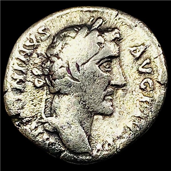 Roman Ant. Pius 138-161 AD SIlver Denarius NEARLY UNCIRCULATED