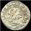 Image 1 : 1500's-1600's Lithuania Silver Grosz CLOSELY UNCIRCULATED