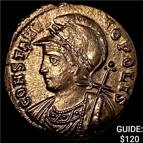 Roman Constantinian 330-340 AD AE3/4 BI Nummus UNCIRCULATED