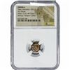Image 1 : Judaea ALex. Jannaeus, 103-76 BC Bronze Prutah NGC