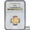 Image 1 : 1915B Switzerland Gold 20 Francs .186 AGW NGC MS63